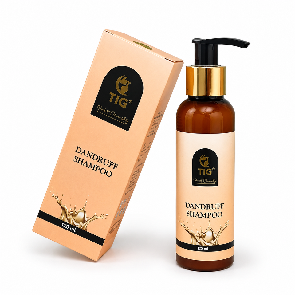 TIG Dandruff Control & Hair Care Combo | Anti Dandruff Shampoo + Hair Tonic for Healthy Scalp & Strong Hair